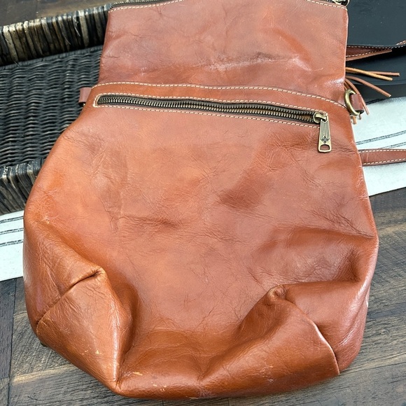 Patricia Nash Brown Leather Backpack main image 6